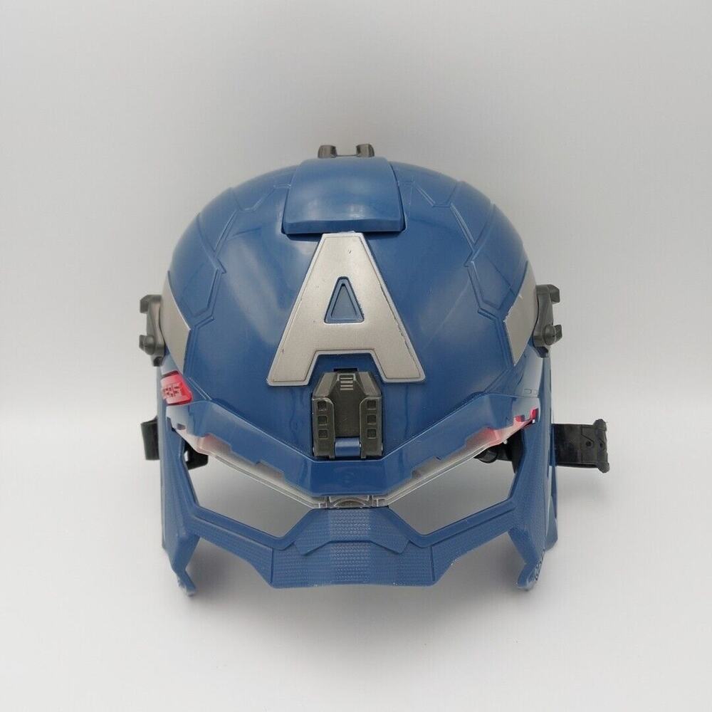 Marvel Captain America Light-up Face Mask‎ Rogers Hasbro Kids Halloween Mask